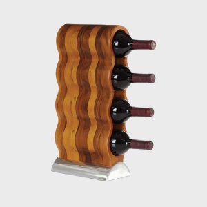 Nambe Curvo Wine Rack